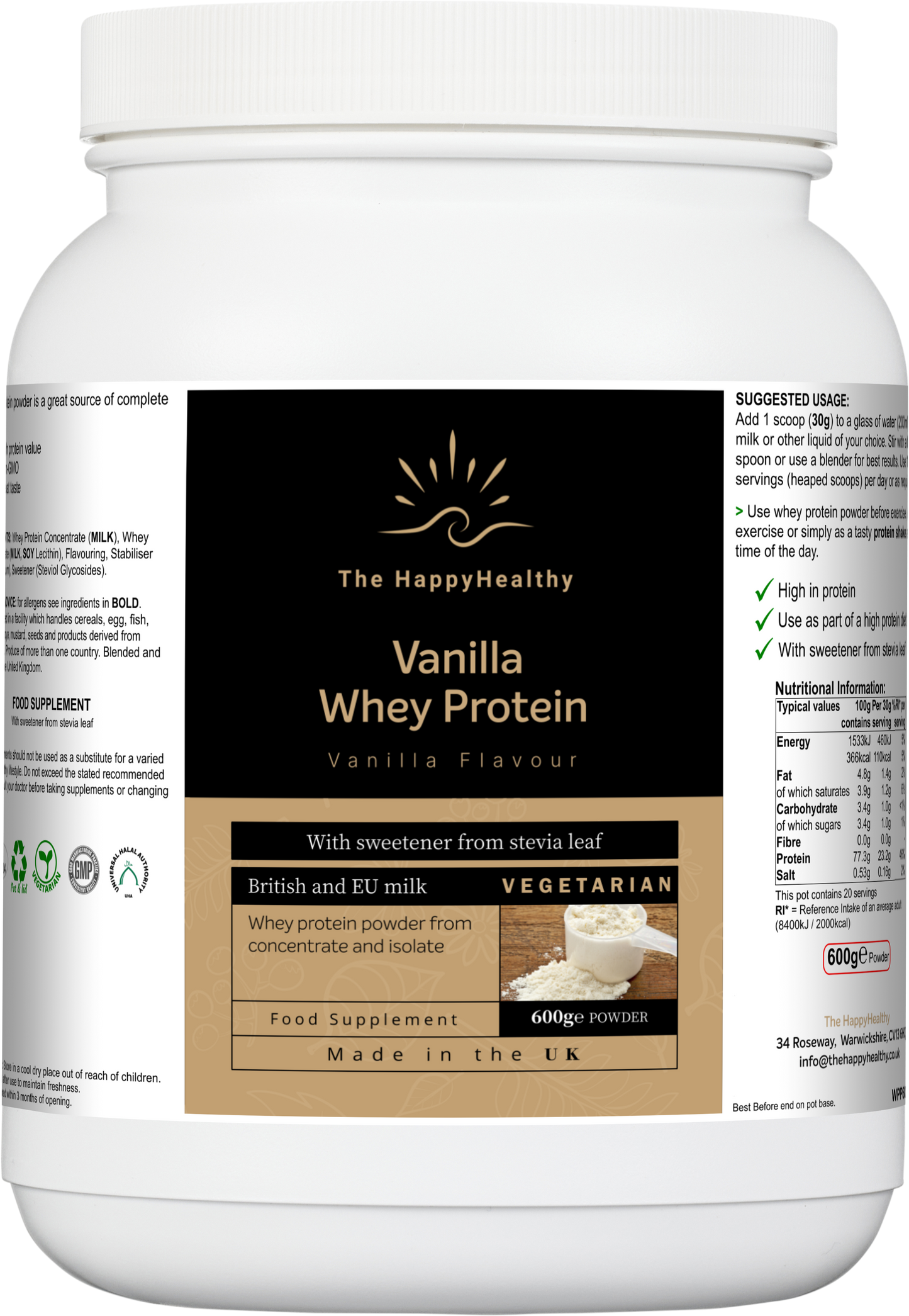Vanilla Whey Protein