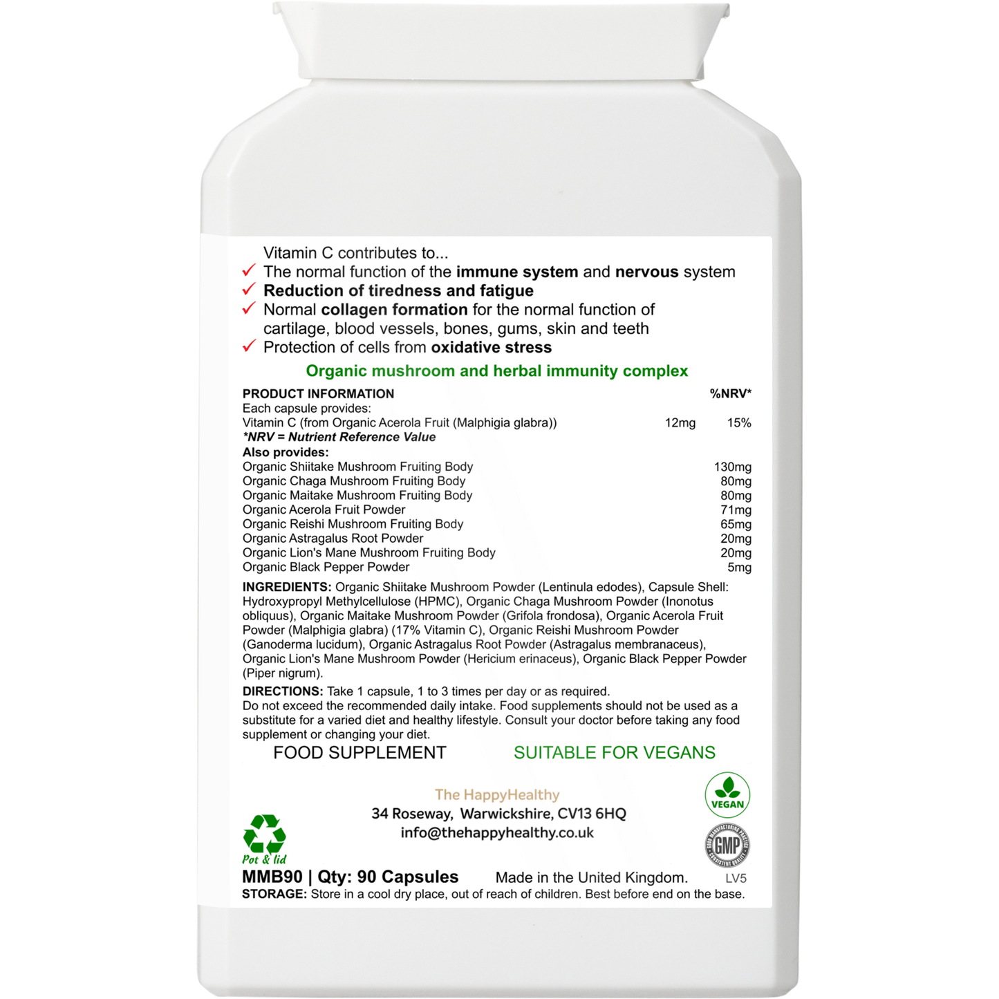 Organic Mushroom Complex